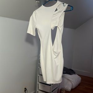 Princess polly backless crossover dress